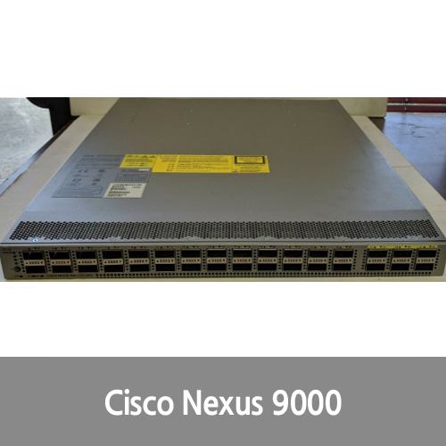 [중고][Cisco] N9K-C9332PQ Nexus9000 Chassis With Test Sheet &amp; Installation Rails