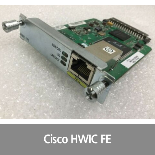 [Cisco][FE포트] HWIC-1FE 1-Port High-Speed WAN Interface Card