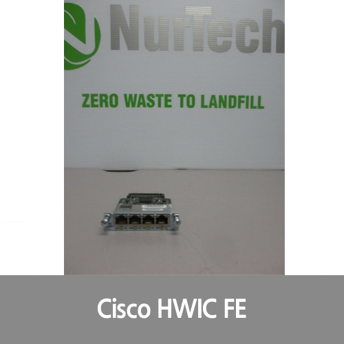 [Cisco][FE포트] HWIC-4ESW 4 Port FE EtherSwitch Interface Card