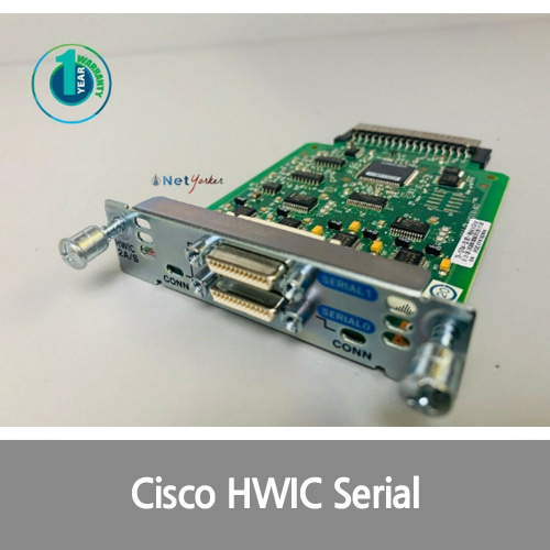 [Cisco][시리얼포트] HWIC-2A/S • 2-Port Async/Sync Serial WAN Interface Card ■SameDayShipping■