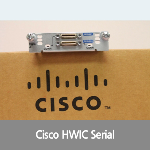 [Cisco][시리얼포트] HWIC-2T GENUINE 2-Port Serial and Asynchronous WAN Interface Card