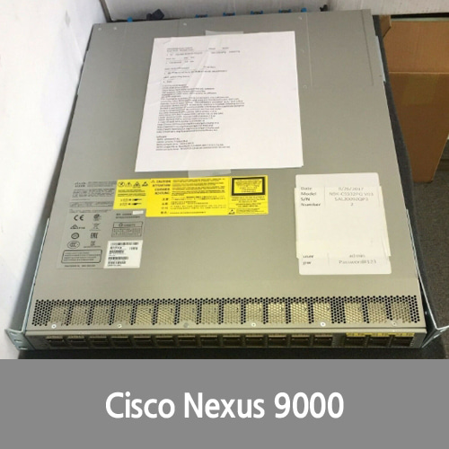[중고][Cisco] N9K-C9332PQ V03 Nexus9000 Chassis Switch with Test Sheet