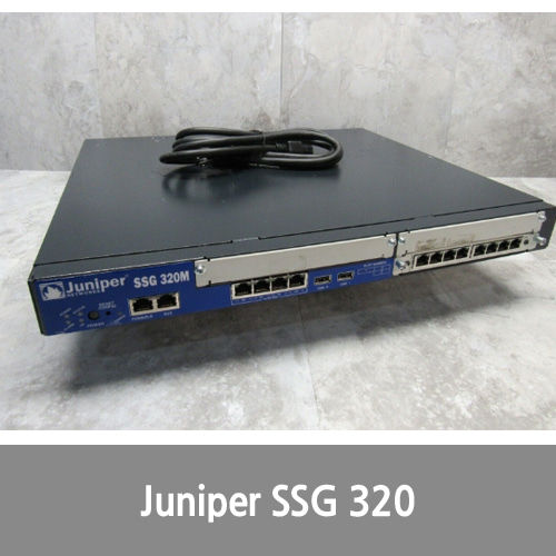 [Juniper] SSG 320M 4-Port Secure Services Gateway SSG-320M-SH w/ 8-Port Card