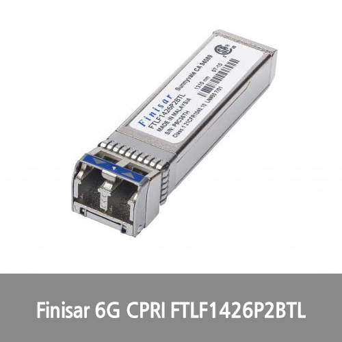[Finisar][광모듈] 6G CPRI Wireless 15km SFP+ Optical Transceiver FTLF1426P2BTL