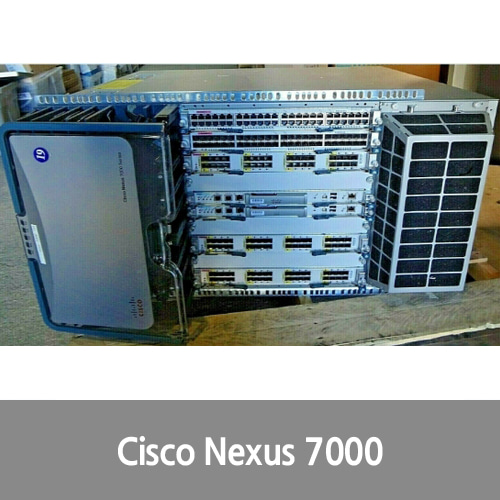 [중고][Cisco]Cisco N7K-C7010 Nexus 7000 10-Slot Chassis 2*N7K-M148T-11, 3*M7K-M132XP-12