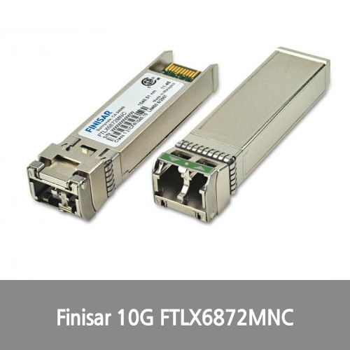 [Finisar][광모듈] 10G DWDM 80km Multi-Rate Tunable SFP+ (T-SFP+) with Limiting APD Rx Optical Transceiver FTLX6872MNC