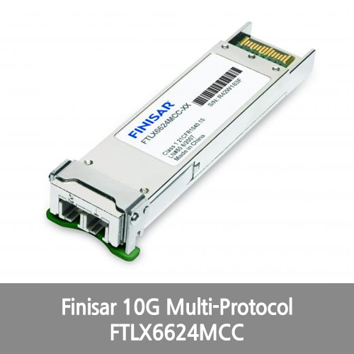 [Finisar][광모듈] 10G Multi-Protocol Tunable DWDM 40km Gen2 XFP (T-XFP) with PIN Rx High Performance Optical Transceiver FTLX6624MCC