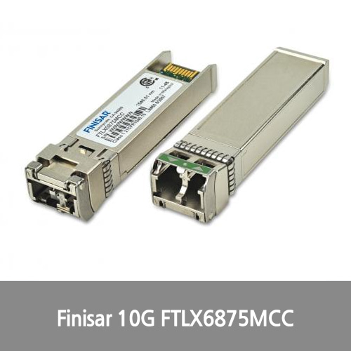 [Finisar][광모듈] 10G DWDM 80km Multi-Rate High Optical Output Tunable SFP+ (T-SFP+) Optical Transceiver FTLX6875MCC