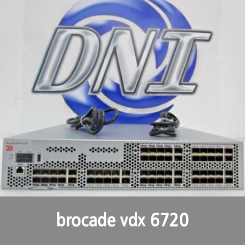 [Brocade] Brocade BR-VDX6720-60-F Fibre Channel Switch with 60x Active Ports