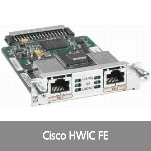 [Cisco][FE포트] HWIC-2FE Two 10/100 routed port HWIC