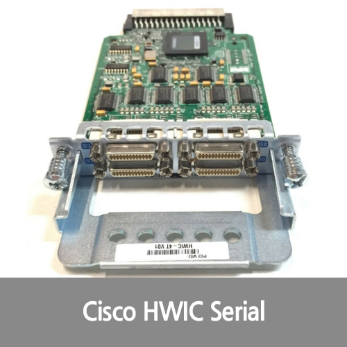 [Cisco][시리얼포트] HWIC-4T - Cisco 4-Port Serial HWIC