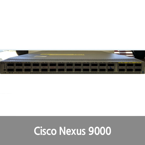 [중고][Cisco] N9K-C9332PQ Nexus9000 Chassis + Test Sheet &amp; Installation Rail LAN_ENTERP