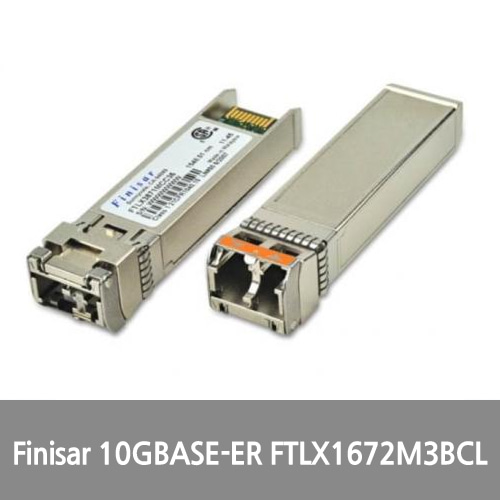 [Finisar][광모듈] 10GBASE-ER/OC-192 IR-2 Multirate 40km SFP+ Optical Transceiver FTLX1672M3BCL