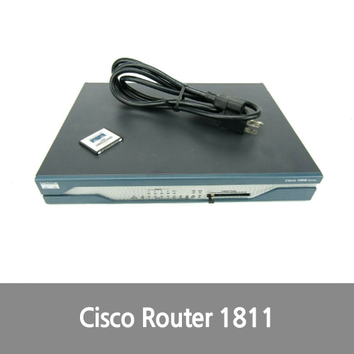 [Cisco] 1811 8-Port Router w/ Compact Flash Card and Power Cord