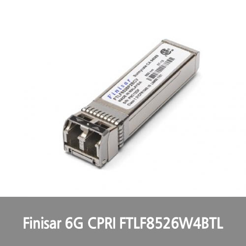 [Finisar][광모듈] 6G CPRI Wireless 300m SFP+ Optical Transceiver FTLF8526W4BTL