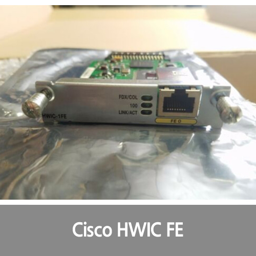 [Cisco][FE포트] HWIC-1FE 1 Port Fast Ethernet High-Speed WAN Interface Card