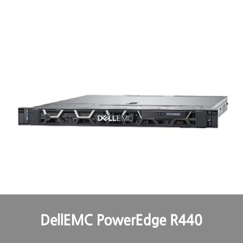 [신품][랙서버][DellEMC] PowerEdge R440 1U Server (4LFF) Bronze 3106 서버