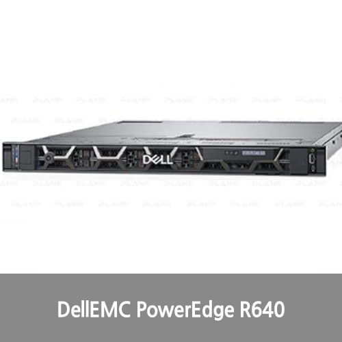 [신품][랙서버][DellEMC] PowerEdge R640 1U Bronze 3104 8G/300G/H730P/750W/RW/3y 서버