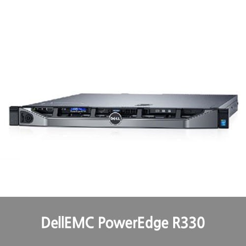 [신품][랙서버][DellEMC] PowerEdge R330 1U Server (8SFF) E3-1240 v6 서버