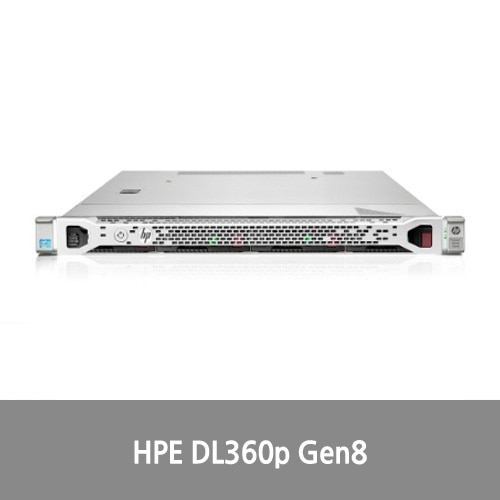 [신품][랙서버][HPE] 프로라이언트 DL360p Gen8(E5-2603, 4GB 메모리, HDD 미포함, 460W) 서버