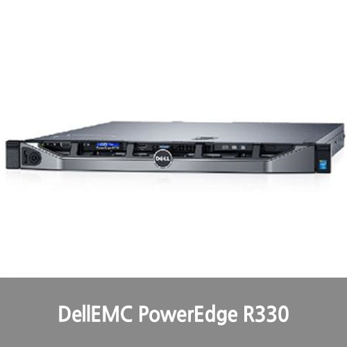 [신품][랙서버][DellEMC] PowerEdge R330 1U Server (4LFF) E3-1240 v6 서버