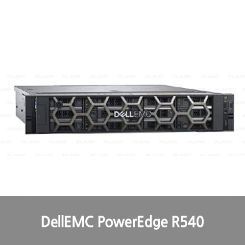 [신품][랙서버][DellEMC] PowerEdge R540 2U 8LFF Bronze 3104 8G/1T/H730P/750W/RW/3y 서버