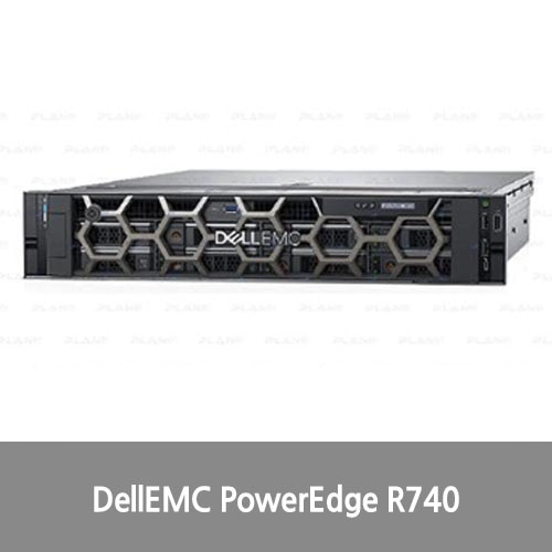 [신품][랙서버][DellEMC] PowerEdge R740 2U 16SFF Silver 4110 16G/300G/H740P/750W/RW/3y 서버