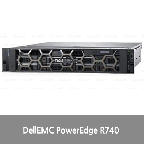 [신품][랙서버][DellEMC] PowerEdge R740 2U 16SFF Silver 4110 16G/900G/H740P/750W/RW/3y+ 서버