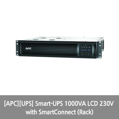 [APC][UPS] Smart-UPS 1000VA LCD 230V with SmartConnect (Rack)