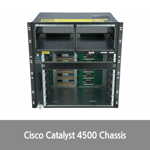 [Cisco] 백본 CISCO - WS-C4507R - Catalyst 4500 Chassis (7-Slot),fan, no p/s, Red Sup Capable