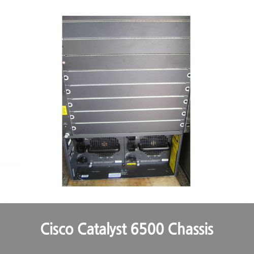 [Cisco] 백본 Cisco Catalyst 6500 Chassis + Power Supplies + Fans &amp; Cards