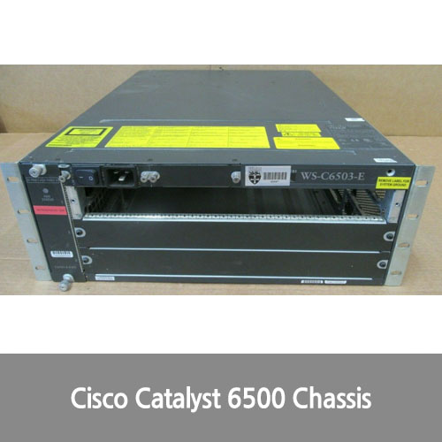 [Cisco] 백본 Cisco Catalyst 6500 Series WS-C6503-E 3-Slot Chassis + PWR-1400-AC