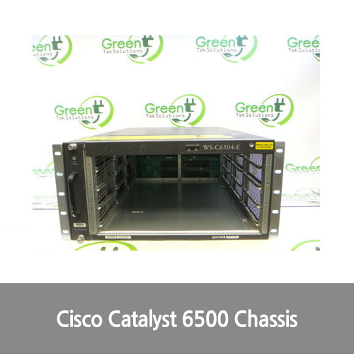 [Cisco] 백본 Cisco WS-C6504-E 4-Slot Catalyst 6500 Switch Chassis w/FAN-MOD-4HS 1x AC PS