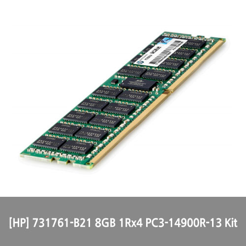 [메모리][HP] 731761-B21 8GB 1Rx4 PC3-14900R-13 Kit