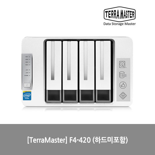 [NAS][TerraMaster] F4-420 (하드미포함)